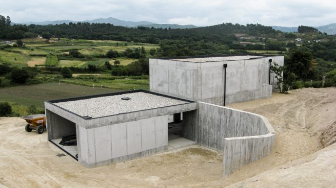 Javier Mariño. Estudio de arquitectura. Baiona. Vivienda unifamiliar aislada. Santa María de Xeve. Pontevedra. 2008-2013