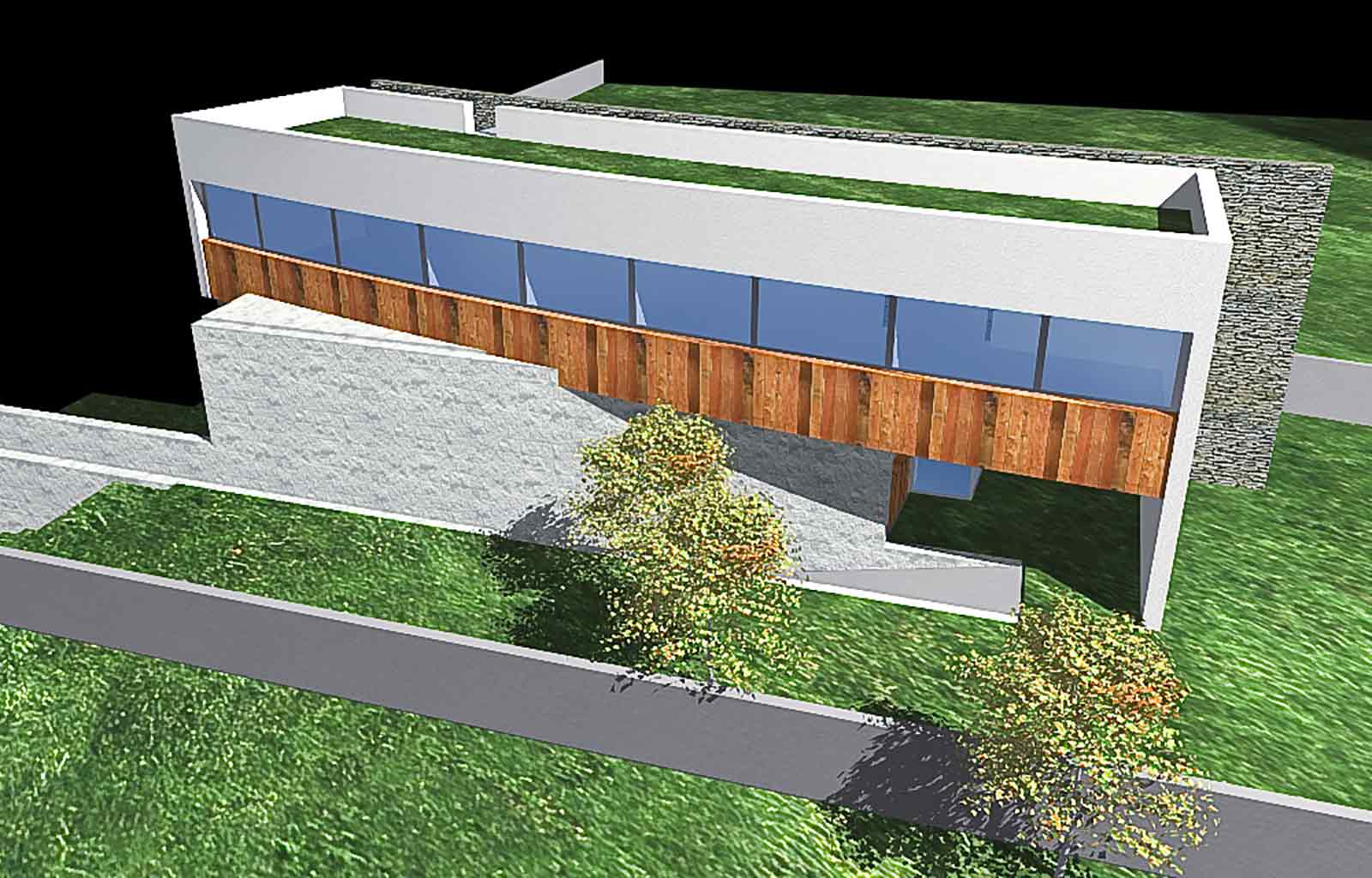 Javier Mariño. Estudio de arquitectura. Baiona. Vivienda unifamiliar. Carballal