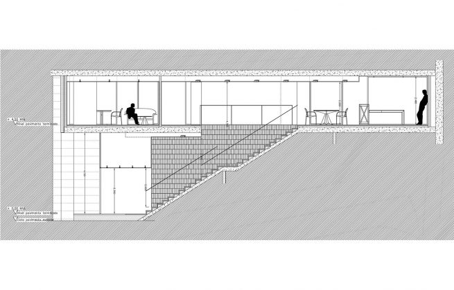 Javier Mariño. Estudio de arquitectura. Baiona. Reforma local oficinas. C/Rosalía de Castro. Vigo. 2001