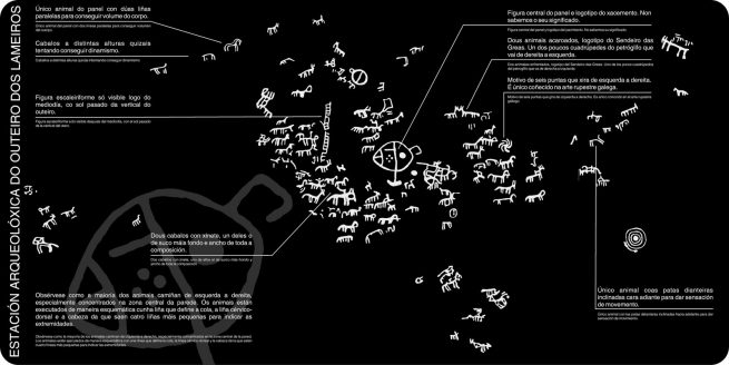 Javier Mariño. Estudio de arquitectura. Baiona. Musealización petroglifos y construcción punto de información. Outeiro dos Lameiros. Sabarís. Baiona. 2007-2008
